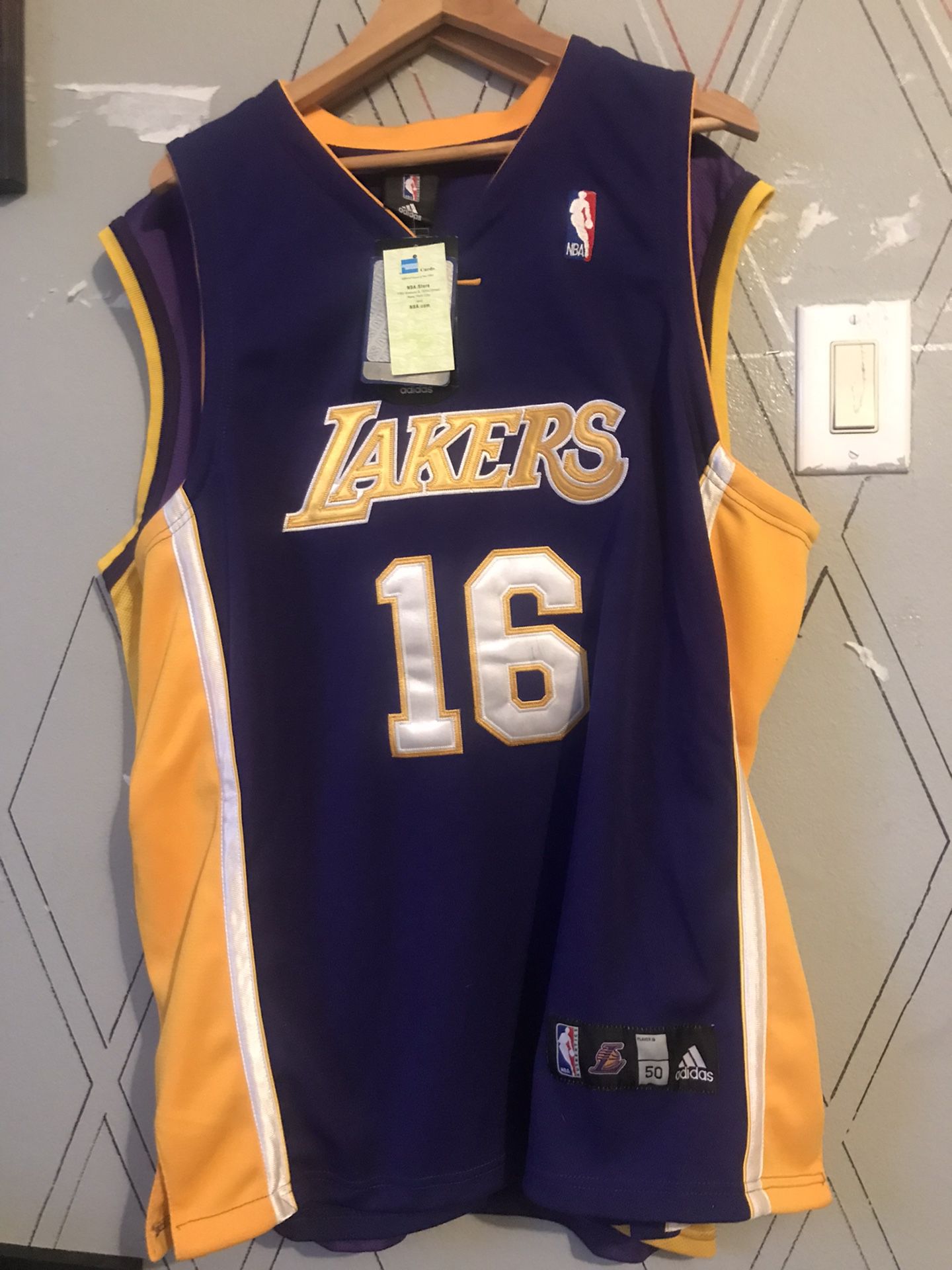 Gasol  Authntic Jersey 
