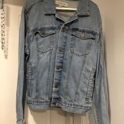 Calvin Klein Size Xl Unisex Long Sleeve Jean Jacket Denim Jacket