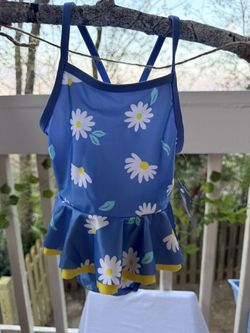 18 Mos Adorable Flower Toddler Bathing Suit 
