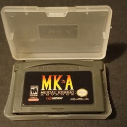 Nintendo Gameboy Mortal Kombat Advance Game 