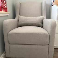 Carter's by DaVinci Adrian Swivel Glider with Storage Ottoman