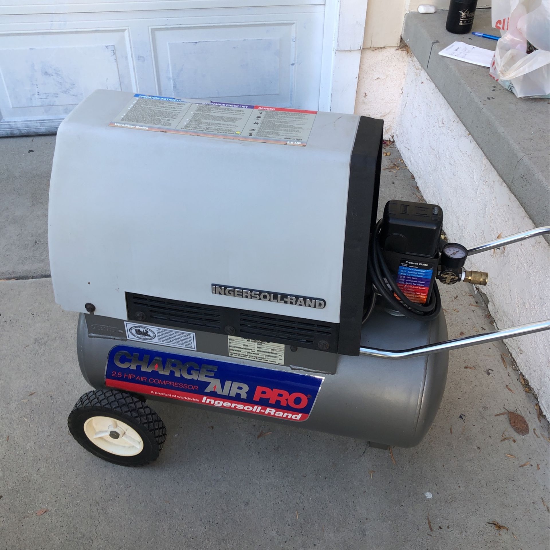 Ingersoll -Rand 2.5 Air Compressor Made In USA