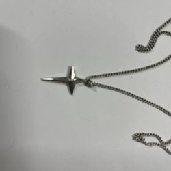 Silver Cross Necklace