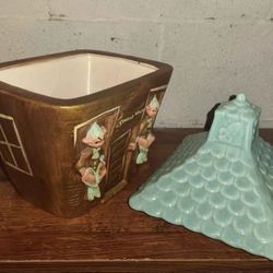Vintage Gilner Schoolhouse Cookie Jar