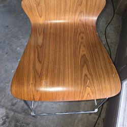 Bar Stools (3) – Wood & Metal