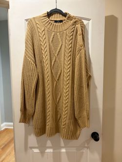 LONG SWEATER/DRESS - BARELY WORN