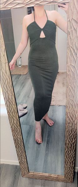 Summer Halter body-con long dress