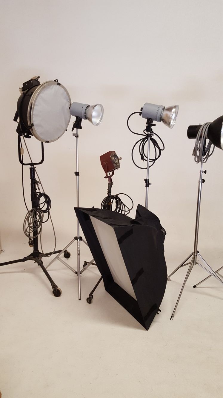 Photography studio lighting