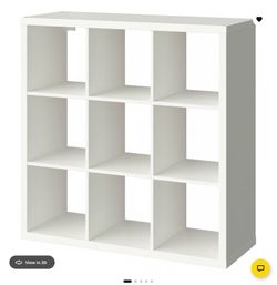 KALLAX Shelf unit, white, 43 7/8x43 7/8 "