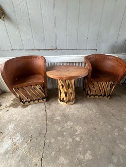 Leather Equipales