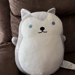 Medium Size Husky Plushie NEW