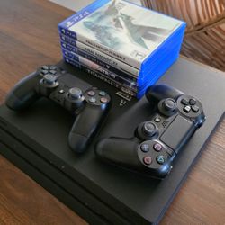 PS4 Pro w/ Accessories!