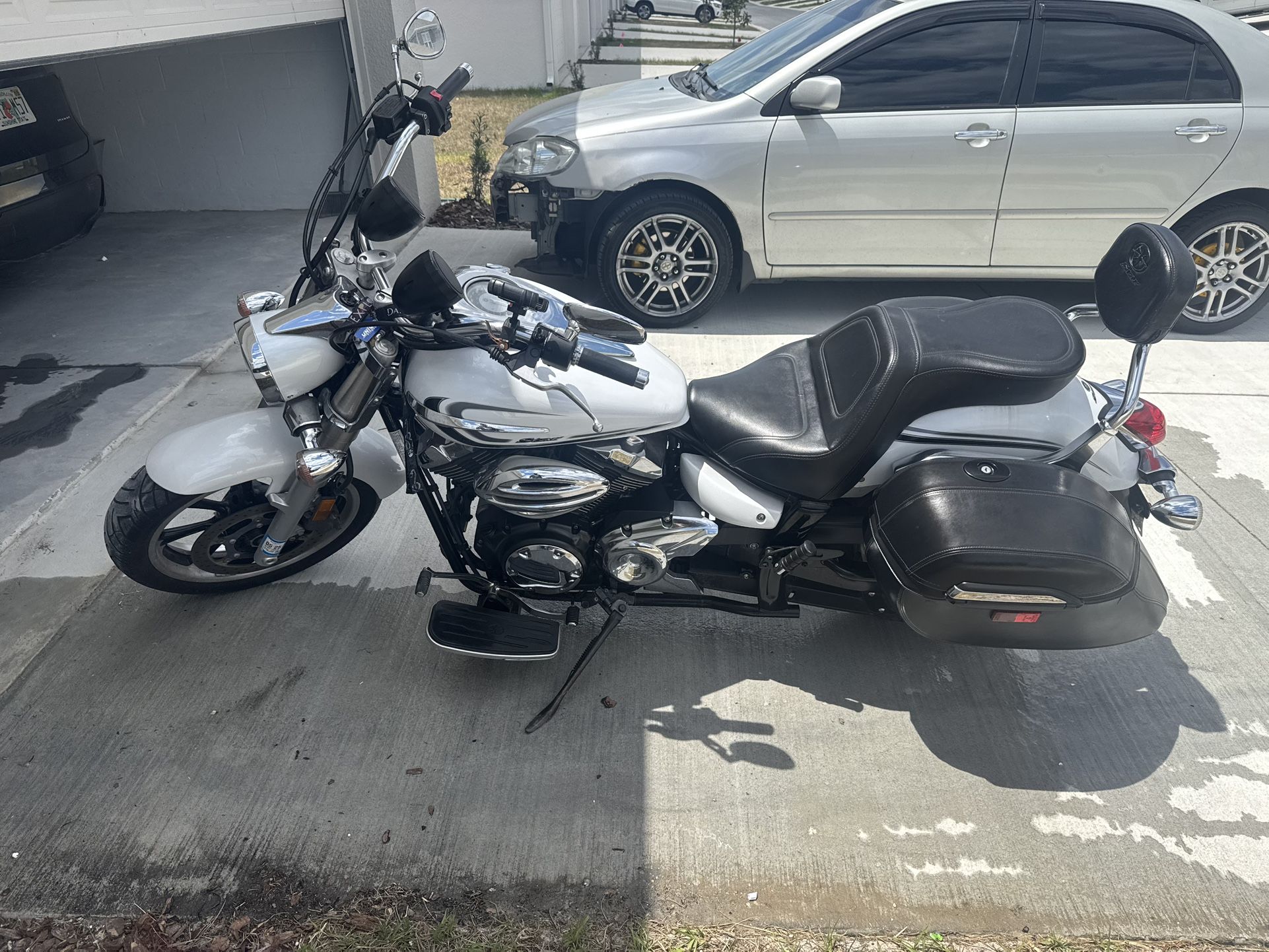 2015 Yamaha V star tourer 950