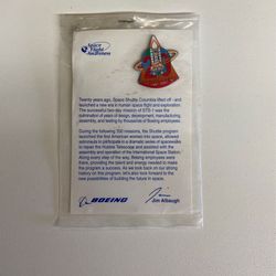 Historical Space Shuttle Pins NOS