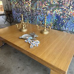 Big Real Wood Coffee Table 