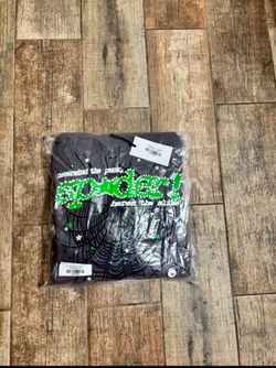 spider hoodie: size medium