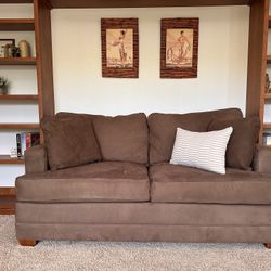 Chocolate Brown 6ft Love Seat/Sofa
