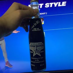 Coca Cola Bottle Dallas Cowboys