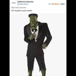 Frankenstein Halloween Costume
