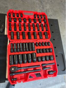 1/2" Drive Impact Socket Set