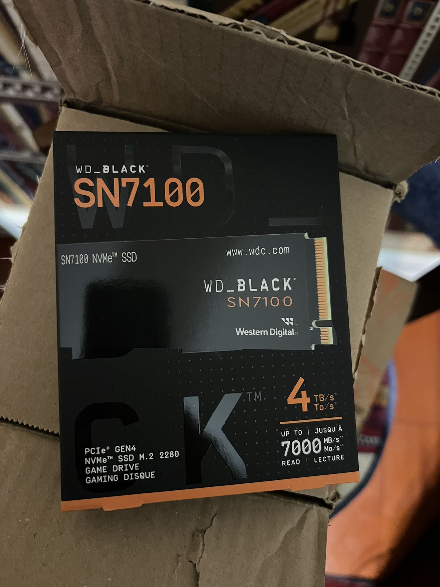 WD Black SN7100 4TB Internal SSD