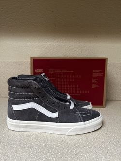 Vans ‘sk8-hi’ Suede Sneaker Grey Sz 7 Men / 8.5 Womens