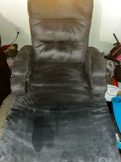 Dark Gray Recliner