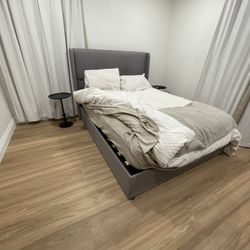 Queen Bed frame with Storage 