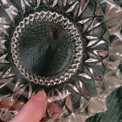 KIG Indonesa Glass Ashtray Vintage