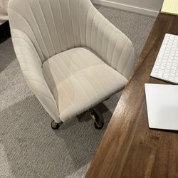 Velour Office Chair