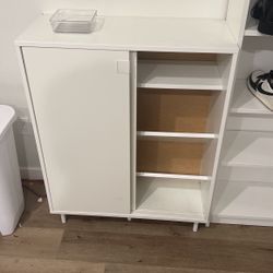 IKEA White Shoe Shelf Rack