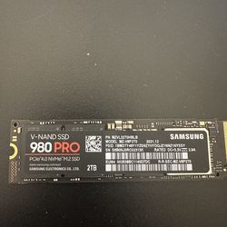 2TB Samsung 980 Pro NVME