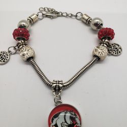 Custom Bulldog Bracelet 