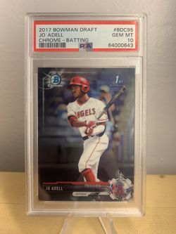 Jo Adell 1st Bowman Chrome PSA 10