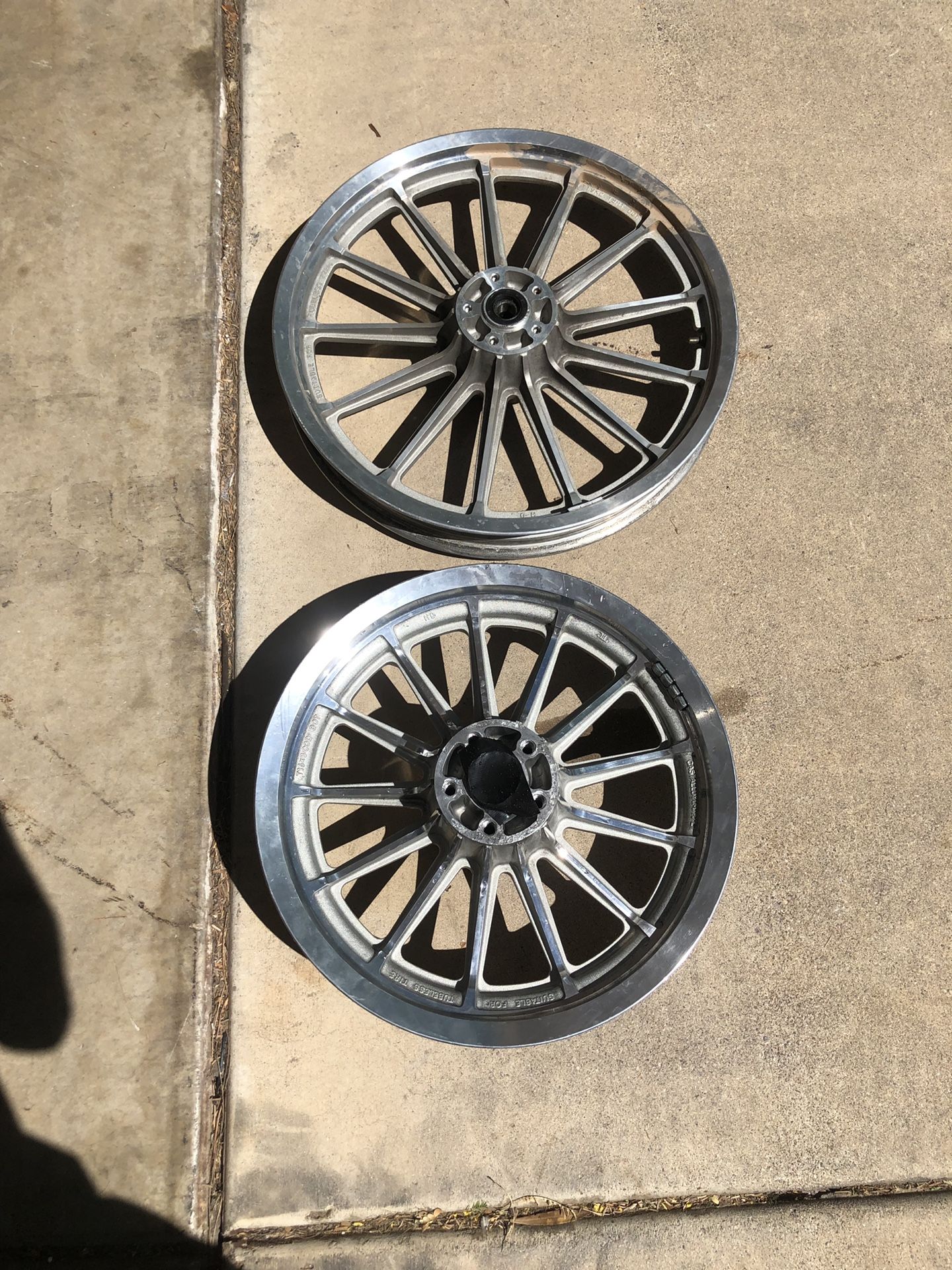 Harley 13 spoke mag wheels for Sale in Mesa, AZ OfferUp