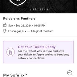 Las Vegas Raiders Tickets