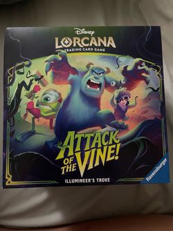 Disney lorcana attack of the vines Illumineer’s trove box