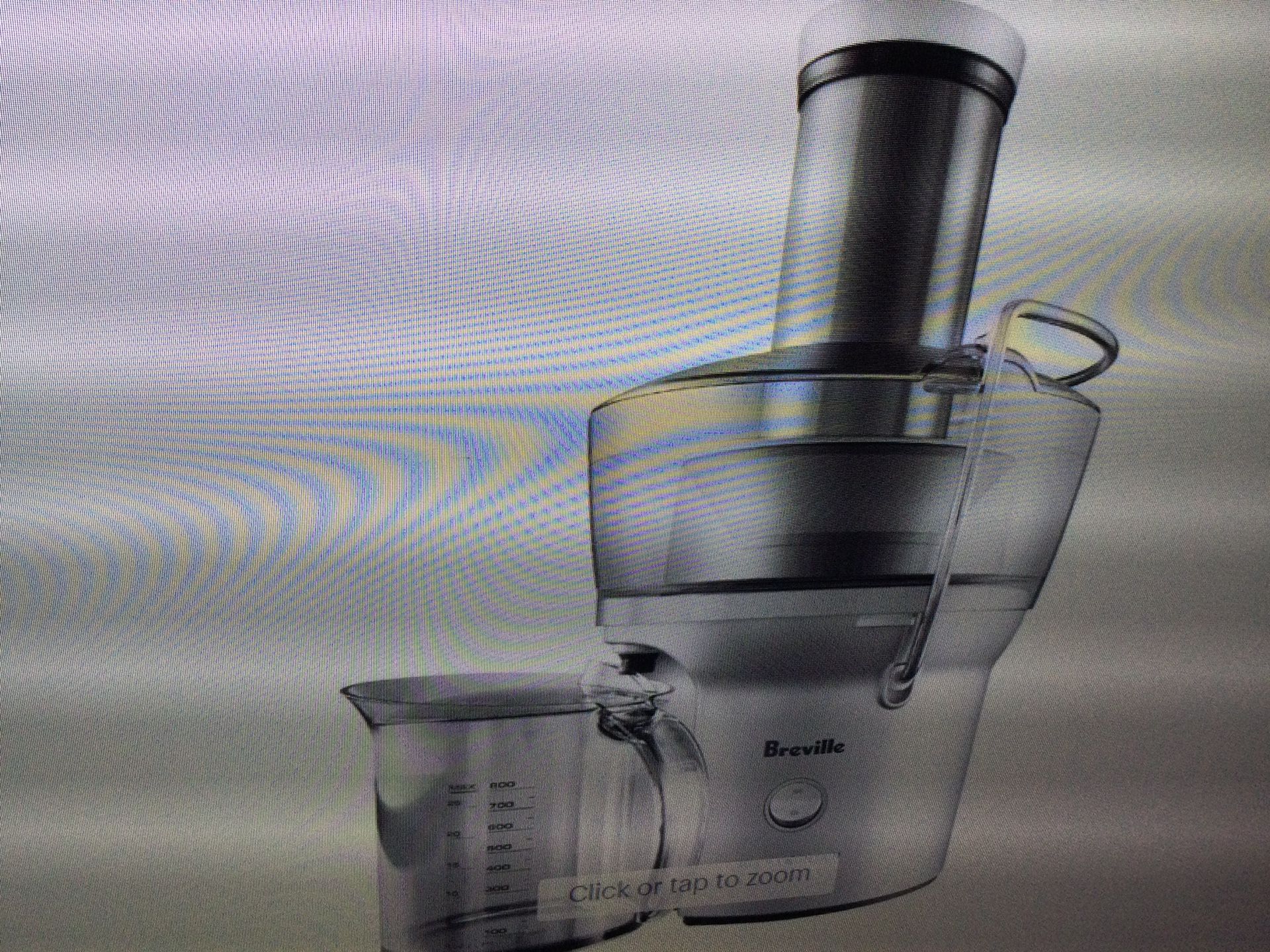 BREVILLE - JUICE FOUNTAIN COMPACT ELECTRIC JUICER…IN GREAT CONDITION, COMES COMPLETE