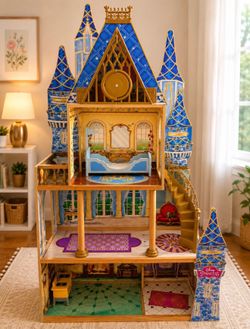 Disney Princess Cinderella Royal Dream Wooden Dollhouse – $350 OBO