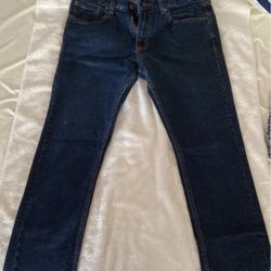 P Ladies Jeans Dark Wash Size 33x30  Like New