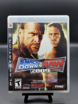 Playstation 3 Smack Down vs Raw 2009 ( Complete  )