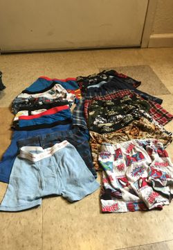 16 pair lil boys underwear size 4-5 I believe all for $10