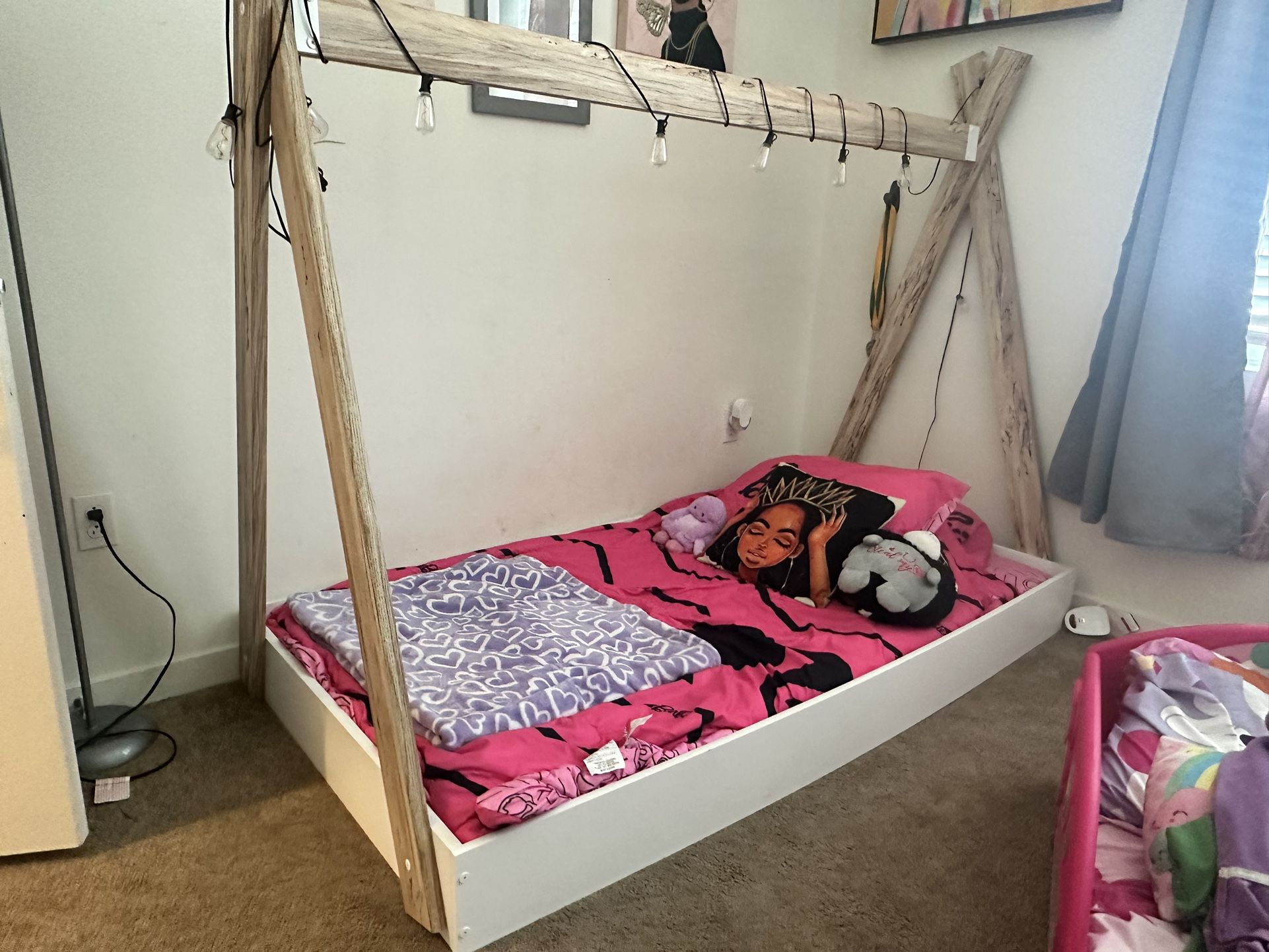 Twin Sized Tent Bed