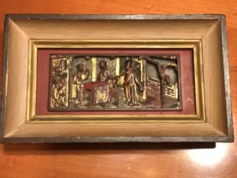 Chinese Bas Relief Carving