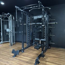 LYNX Fitness PRO Series Rack🔹All In One Home Gym🔹Dual Cable Machine🔹Smith Machine🔹Squat Rack
