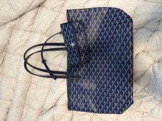 bag canvas blue