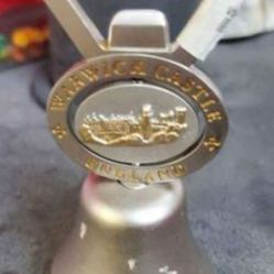 Vintage Metal Bell Bottle Opener 