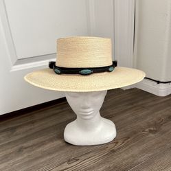 Handcuffed of Palm Leaves In Guatemala Sun Hat 7/8 (55) Sun Body Hats