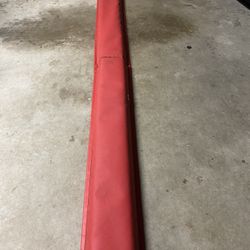We Sell Mats 9' Folding Floor Balance Beam, Red