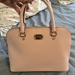 Brand, New, Authentic Light, Pink, Michael Kors Purse With Matching Wallet